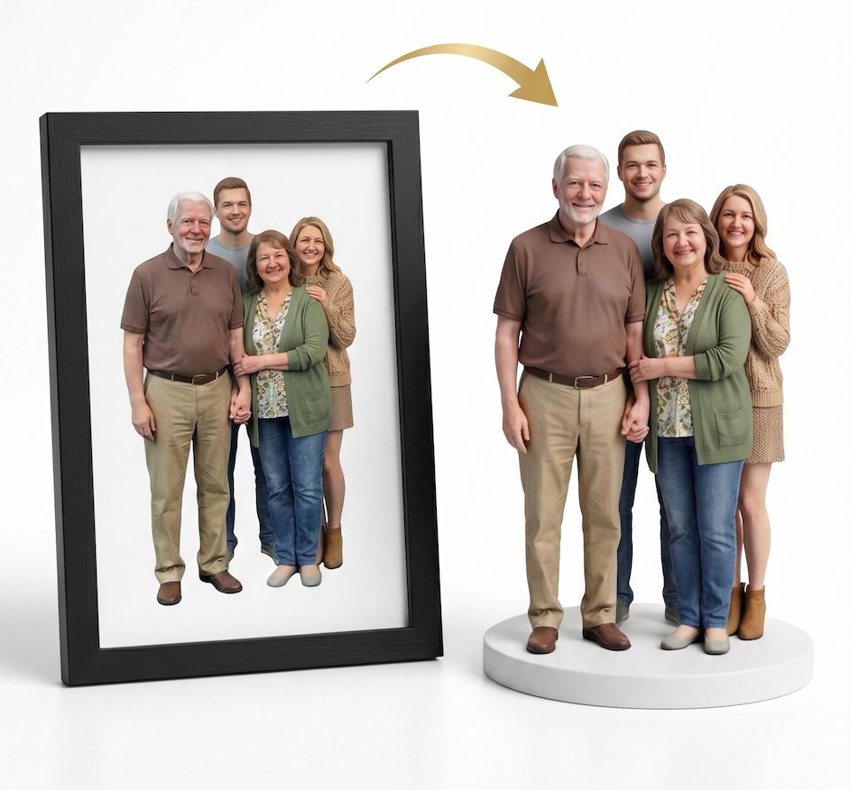 Memo Figurines l Custom 3D Figurines